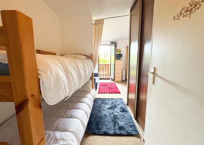 Au Pied Des Pistes A Avec Balcon Et Parking - Fr-1-498-117 Διαμέρισμα Bernex